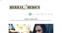 Desktop Screenshot of herbalmedics.org