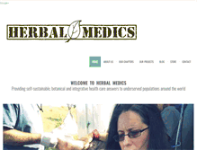 Tablet Screenshot of herbalmedics.org